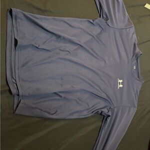Under Armour Navy Blue Long-Sleeve Athletic Top